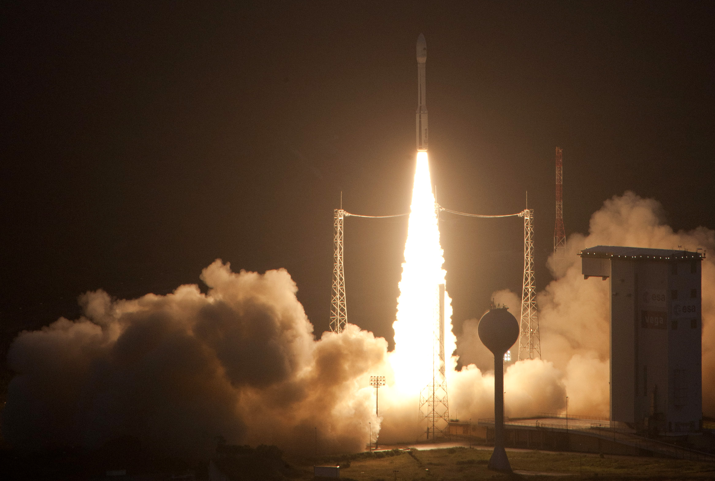 Europe Launches New Vega Rocket on Maiden Voyage